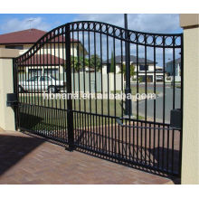 Competitive price wrought iron fence gate / economic iron fence prefabricated / Ornamental Wrought Iron